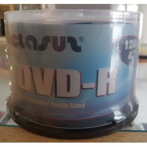 Clasus DVD-R 4.7GB 120min 8x