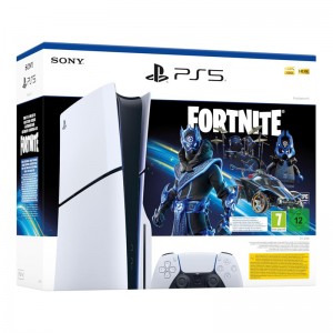 Consola Sony PlayStation 5 Slim 1TB - Fortnite Cobalt Star Bundle