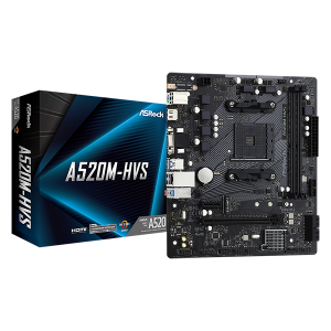 Motherboard Micro-ATX A520M-HVS ASROCK SktAM4