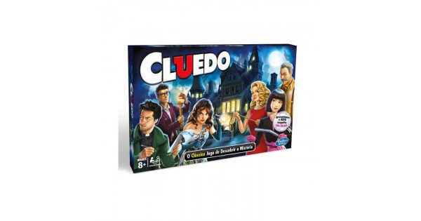 Jogo de Tabuleiro Cluedo - Jogo de Mistério - Hasbro