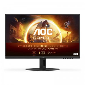 Monitor AOC 27G4XE G4 Gaming IPS 27" FHD 16:9 180Hz FreeSync (Adaptive Sync) / G-SYNC Compatible