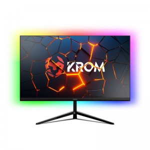 Monitor Krom Gaming Kertz VA 23.8" FHD 16:9 200Hz FreeSync / G-SYNC Compatible