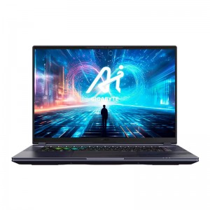 Portátil Gigabyte 16" AORUS 16X (2024) ASG-53PTC54SH i7 14650HX 16GB 1TB SSD W11 Midnight Gray